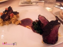Lamb duo at the Hollywood Brown Derby during our tour