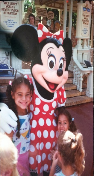 Minnie Mouse photo circa 1988