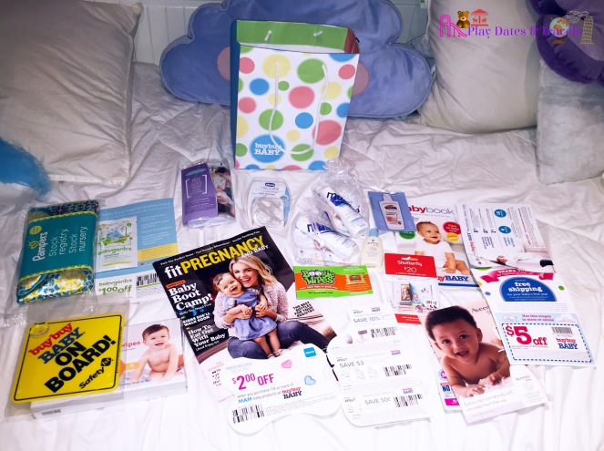 Buy Buy Baby registry bag inside look