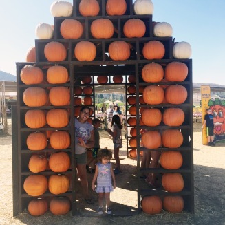 Pumpkin house entrance
